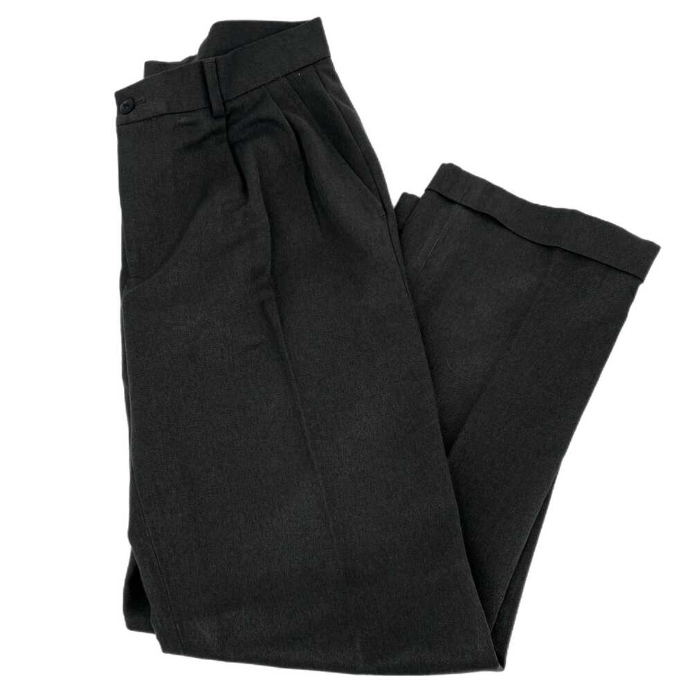 Van Heusen Gray Solid Dress Pants | Size 30 Regular